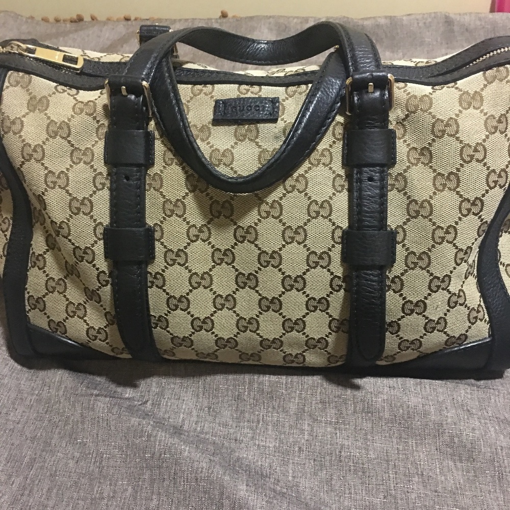 Authentic Gucci Boston Bag